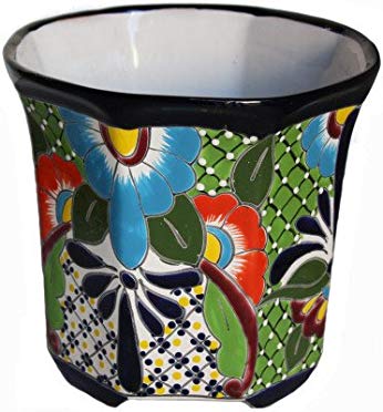 Sevina Talavera Mexican Ceramic Pot