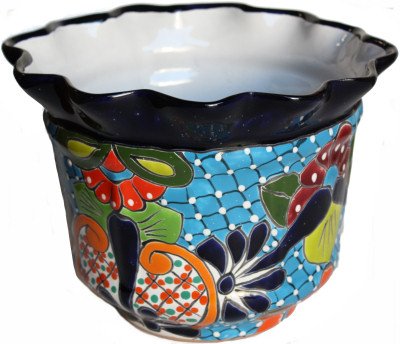 Duero Talavera Mexican Ceramic Pot