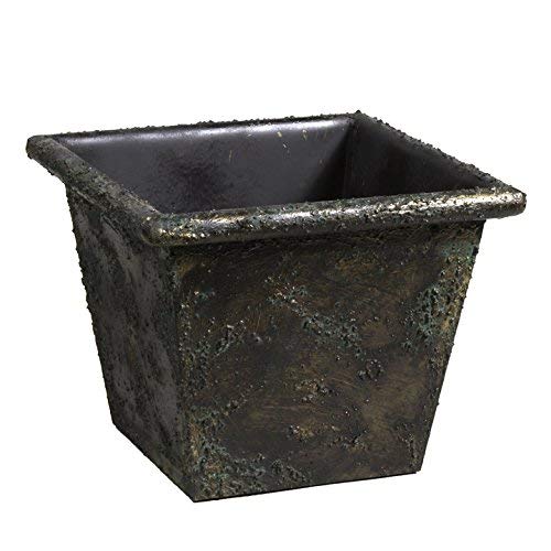 Rustique Planter, Antique Bronze, 12-Inch