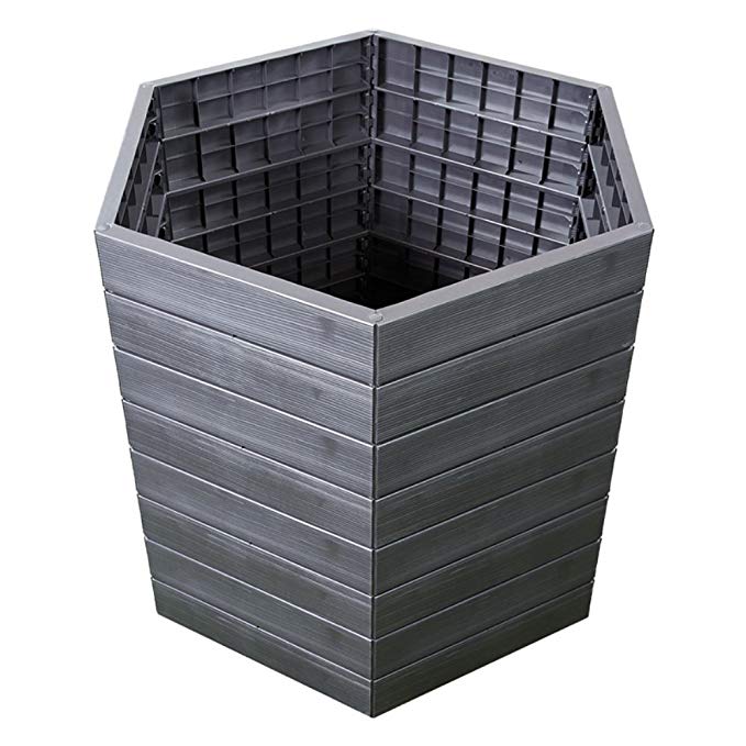 Exaco Hexagonal Raised Garden Bed Planter