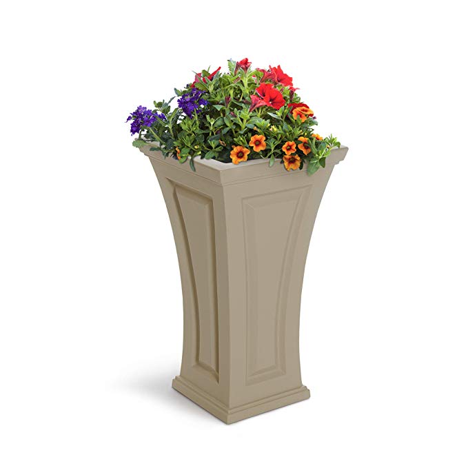 Mayne Inc Cambridge Tall Planter, Clay