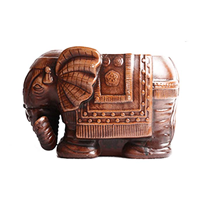 Layboo Terracotta Flowerpot/ Garden Antique Elephant Design Flower Planter Pot(style A)