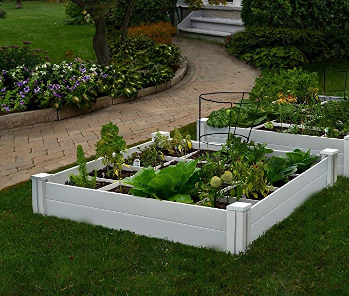 Vita Gardens 4x4 Garden Bed with Grow Grid