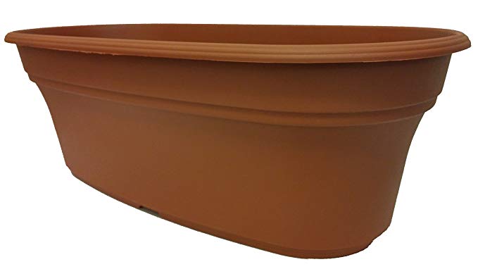 10 Oval 16 Inch Plastic Planter Pot Great For Home Or Patio Garden