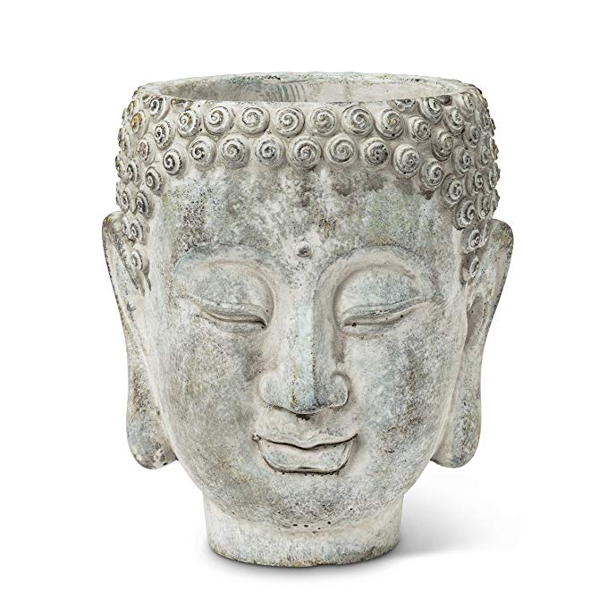 Large Buddha Head Planter 7