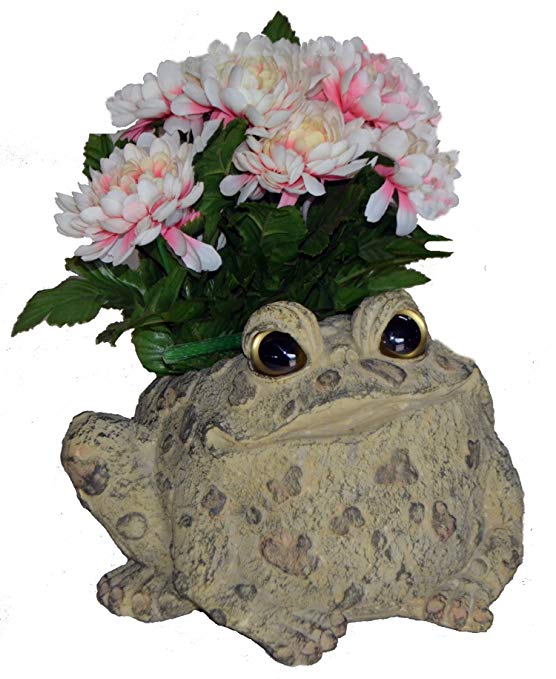 HomeStyles Toad Hollow Large Toad Planter 7