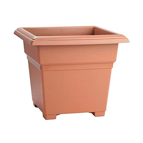 Countryside Square Tub Planter, Terra, 18-Inch