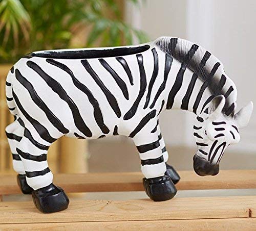 Safari Animal Planter - Zebra